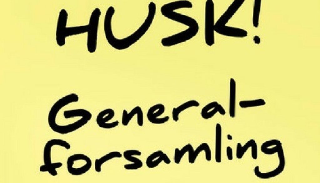 Generalforsamling Generalforsamling