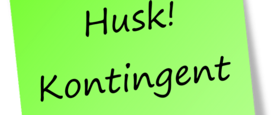 kontingent